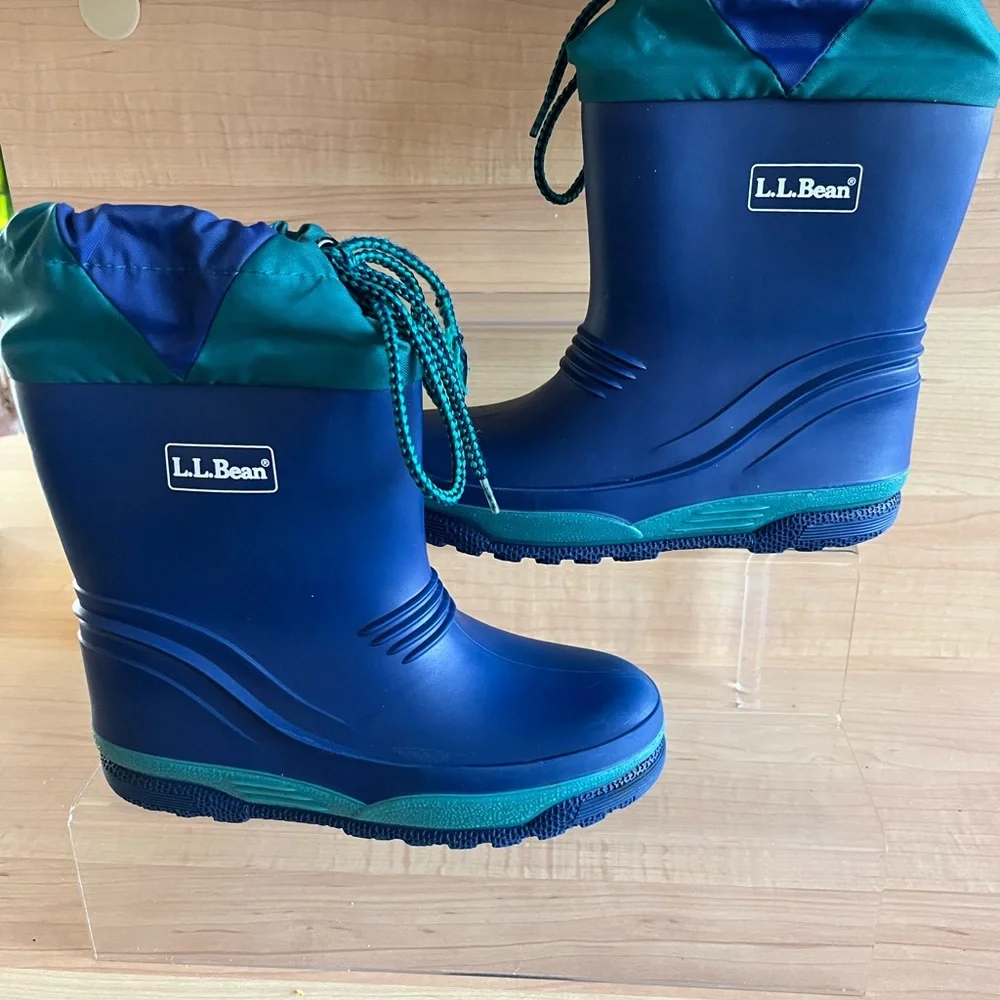 Winter rain rubber boots L.L.BEAN